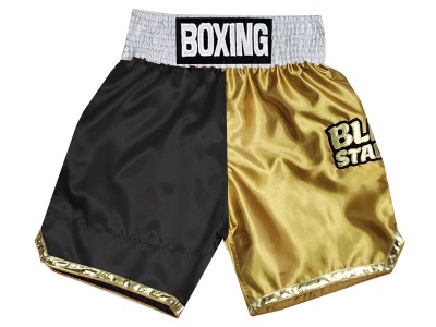 Kanong Custom Fight Shorts : KNBXCUST-2052-Black-Gold