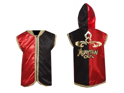 Personalised Walk out Jacket : KNHOD-121-Red-Black