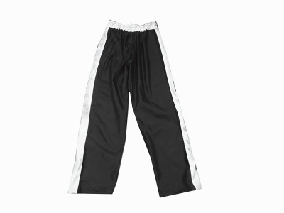 Custom Kick Boxing Pants : KNPANTS-004-Retro-Black