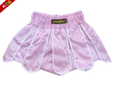 Kanong Muay Thai Boxing Shorts : KNS-139-Pink-K