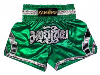 Kanong Kick Boxing Shorts : KNS-144-Green