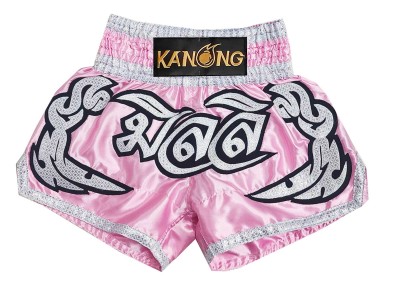 Custom Muay Thai Shorts : KNSCUST-1294-Pink