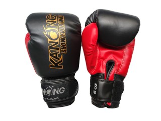 Kanong Kids Muay Thai Training Gloves : Black