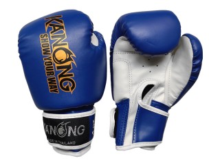 Kanong Kids Muay Thai Training Gloves : Blue