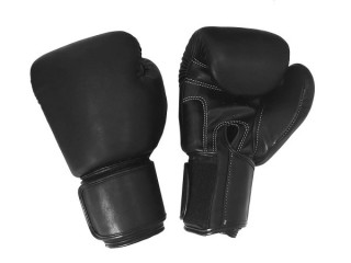 Kanong Thai Boxing Gloves : Classic Black