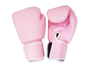 Kanong Thai Boxing Gloves : Classic Pink