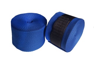 KANONG Elastic Muay Thai Kick boxing Hand wraps : Blue