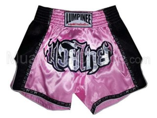 Lumpinee Retro Muay Thai Shorts : LUMRTO-003 Pink