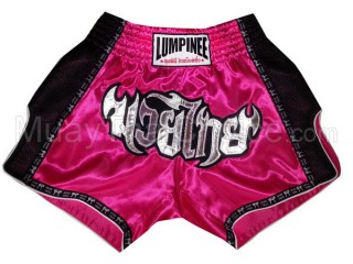 Lumpinee Retro Thai Boxing Shorts : LUMRTO-003 Rose