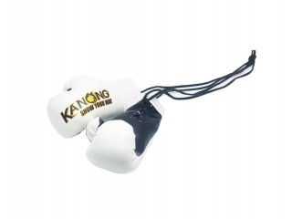 Kanong Hanging Muay Thai Gloves : White