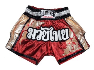 Lumpinee Mens Muay Thai Shorts : LUM-043-Red