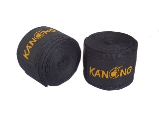 Kanong Thai Boxing Hand Wraps : Black