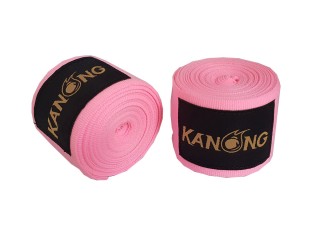 Kanong Muay Thai Boxing Hand Wraps : Pink