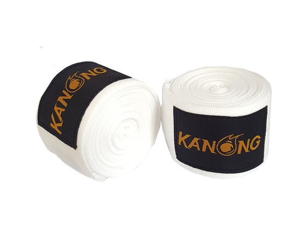Kanong Muay Thai Hand Wraps : White