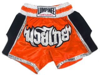 Lumpinee Muay Thai Boxing Shorts : LUM-023-Orange