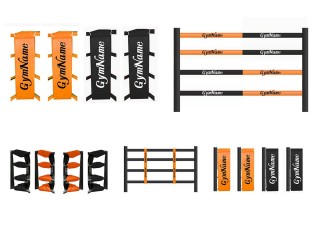 Custom design Boxing Ring Cover Set : Orange/Black