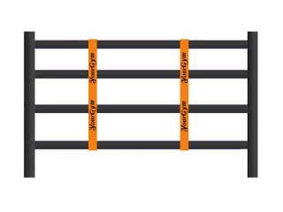 Custom made Boxing Ring Rope Connectors : Orange
