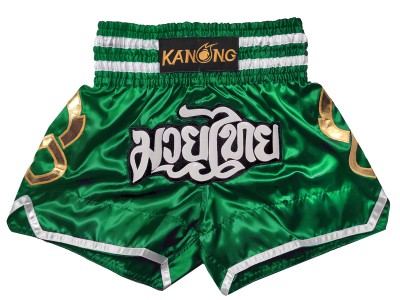 Kanong Kick Boxing Shorts : KNS-143-Green