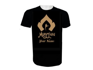 Customised Name Add Text Muay Thai Shirt : KNTSHCUST-022