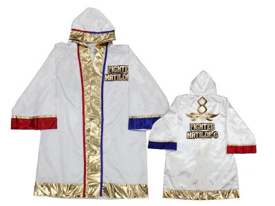 Personalised  Muay Thai Boxing Fighting Robe : KNFIRCUST-003