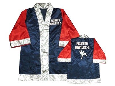 Personalised Muay Thai Boxing Fighting Robe : KNFIRCUST-004