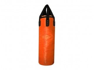 Kanong Customizable Thai Boxing Microfiber Heavy Bag : Orange 150 cm.