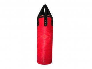 Kanong Customizable Thai Boxing Microfiber Heavy Bag : Red 150 cm.