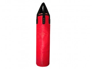 Kanong Customizable Thai Boxing Microfiber Heavy Bag : Red 180 cm.