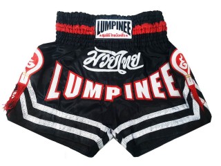 Lumpinee Kids Muay Thai Boxing Shorts : LUM-036-Black-K