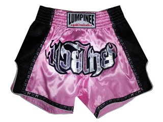 Lumpinee Kids Muay Thai Boxing Shorts : LUMRTO-003-Pink-K