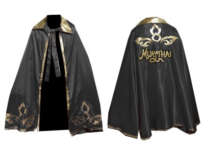 Custom design Batman Fight Robe : Black Lai Thai