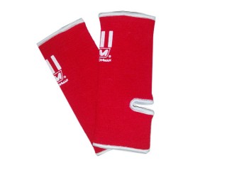 Thai Boxing Ankle protectors for Kids : Red