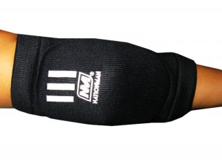 Muay Thai Boxing Amateur Elbow Pads : Black