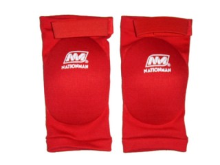 Thai Boxing Amateur Elbow Guards : Red