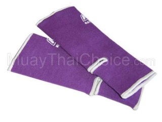 Woman Muay Thai Boxing Ankle wraps : Purple