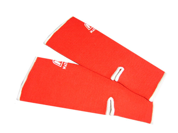 NATIONMAN Muay Thai Ankle wraps : Red