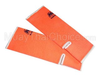 Girls Muay Thai Boxing Ankle wraps : Orange