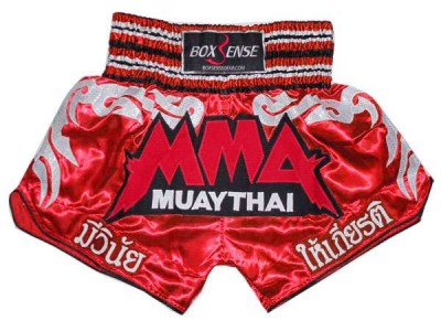 Boxsense Kick Boxing Shorts : BXS-066-Red