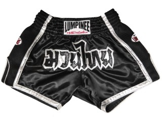 Lumpinee Thai Boxing Shorts : LUMRTO-005-Black