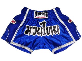 Lumpinee Muay Thai Kick Boxing Shorts : LUMRTO-005-Blue
