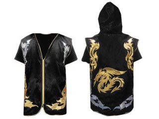 Customized Kanong Muay Thai Hoodies : Black Dragon