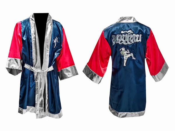 Kanong Fighting Robe : Blue/Red