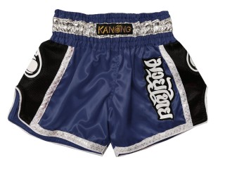 Kanong Muay Thai Boxing Shorts : KNSRTO-208-Navy-K