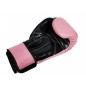 Kanong Genuine Leather Thai Boxing Gloves : Pink/Black