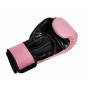 Kanong Genuine Leather Muay Thai Boxing Gloves : Pink/Black