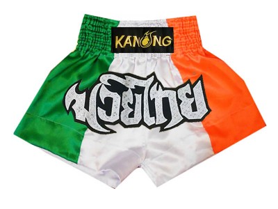 Kanong Flag Muay Thai Shorts : KNS-137-Ireland
