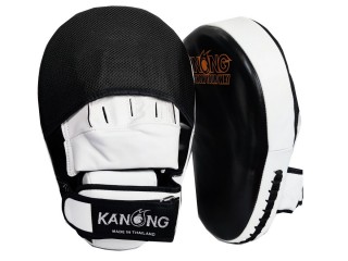 Kanong Boxing Long Punch Pads / Small Kick Pads for training : Black
