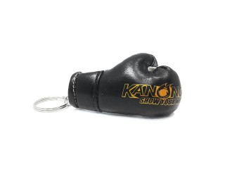 Kanong Thai Boxing Glove Keyring : Black