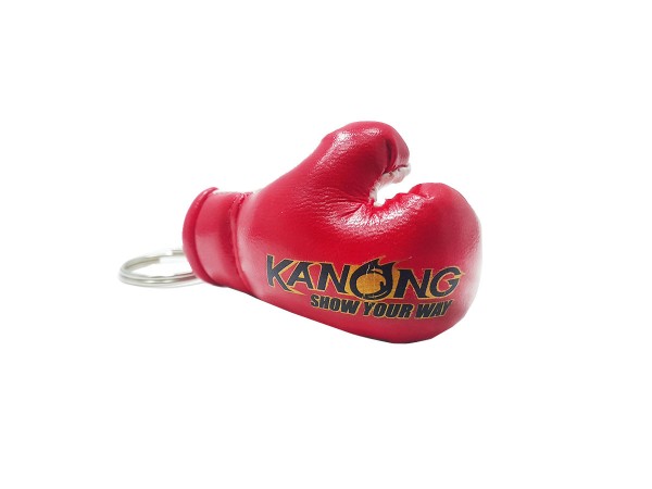 Kanong Thai Boxing Glove Keyring : Red