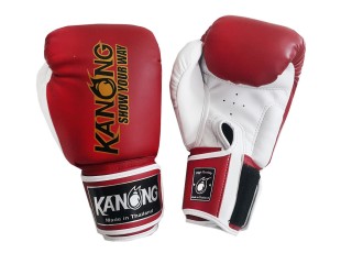 Kanong Kids Boxing Training Gloves : Red